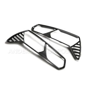 C7 Corvette Carbon Fiber Taillight Bezels (Pair)