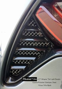 Corvette C7 Stingray (2014 - ) Rear Tail Light Bezels