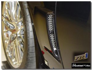C6 Corvette ZR1 Rear Fender Ducts