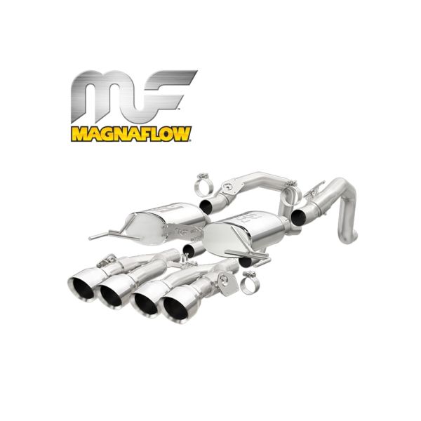 Corvette Stingray Exhaust System Magnaflow Axle Back Performance Exhaust System Street Series Lg Motorsports Corvette Stingray Exhaust System Magnaflow Axle Back Performance Exhaust System Street Series Lg Motorsports